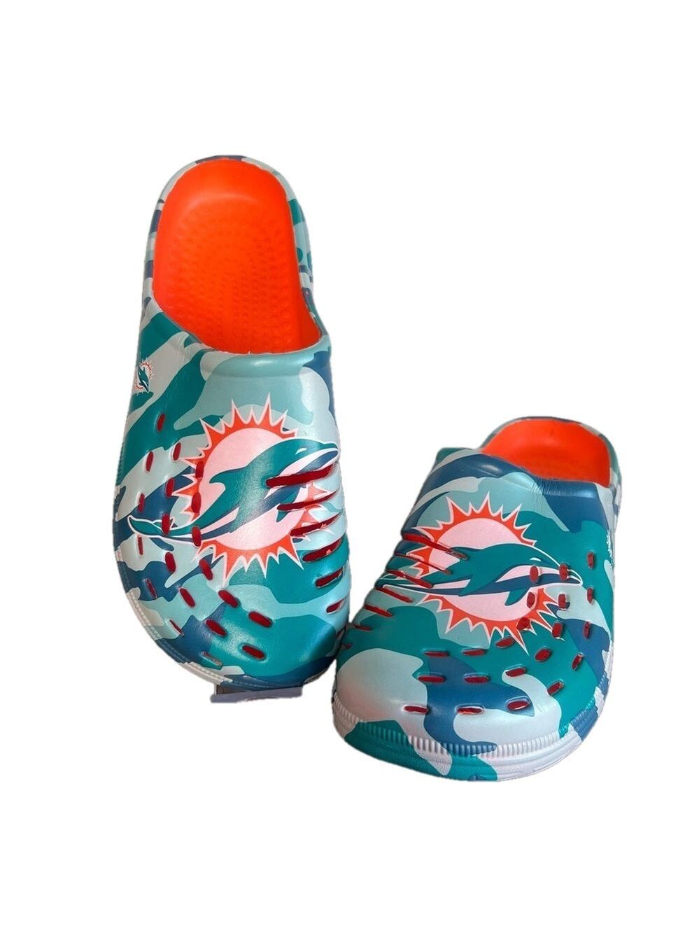 Foco NEW Men's Miami Dolphins Clog Size XL 13-14 #809